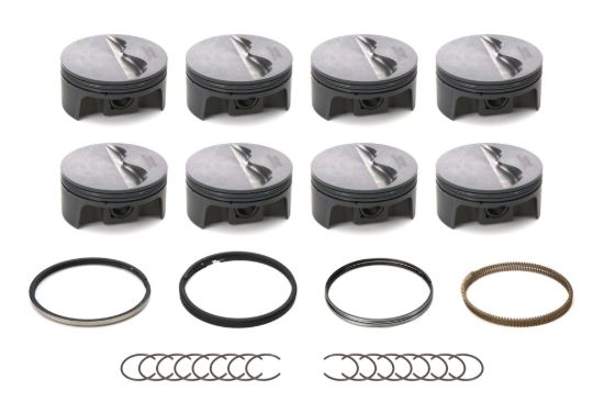 SBC FT PowerPak Piston Set 4.040 Bore -4.1cc