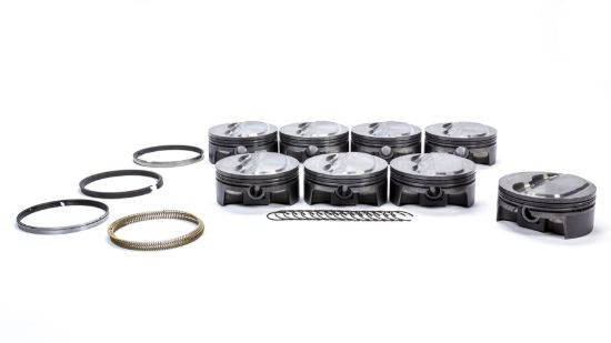 SBC PowerPak Dome Piston Set 4.125 Bore
