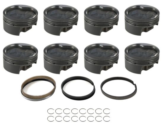 BBF PowerPak Piston Set 4.390 Bore -38.0cc