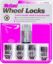 WHEEL LOCK 1/2 CONICAL SEAT (4)