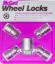 WHEEL LOCK 9/16 CONICAL SEAT (4)