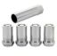 Wheel Locks 14mm x 1.5 Cone Seat 4 Pack Chrome