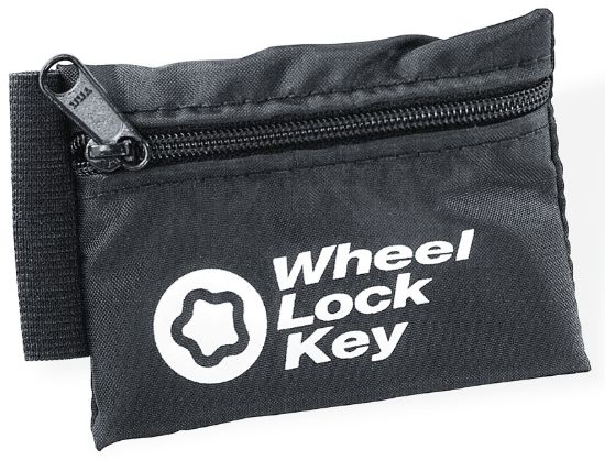 Wheel Lock Key Storage Pouch