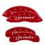 Set of 4 Caliper Covers Engraved Front and Rear