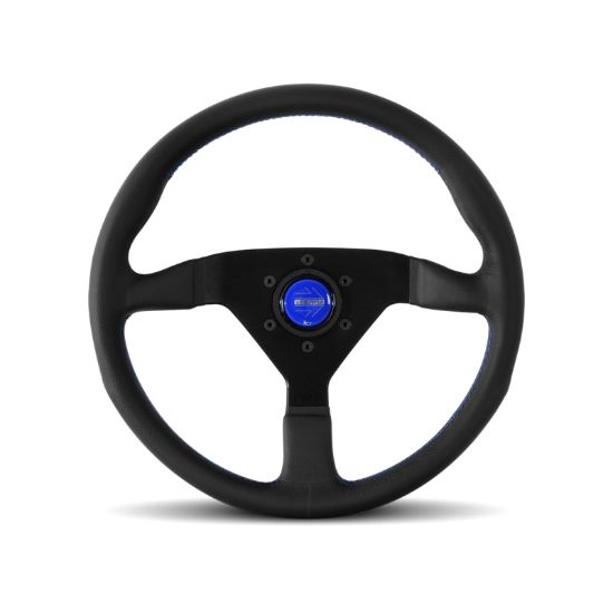 Monte Carlo 350 Steering Wheel Leather Blue Stich