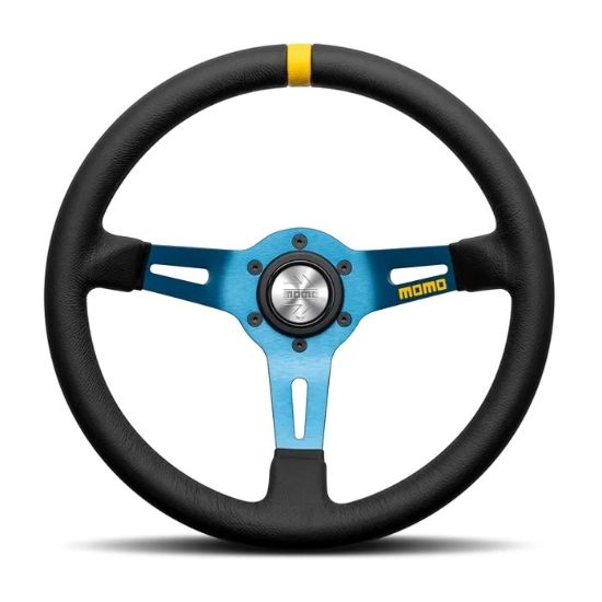 Steering Wheel MOD.08 Black/Blue