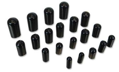Vacuum Line Cap Kit Black