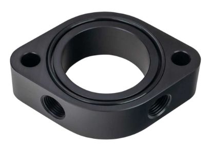 SBC/BBC T-stat Spacer Black Anodized