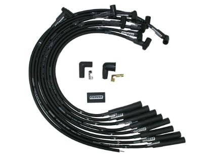 Ultra 40 Plug Wire Set BBC Over V/C HEI  Black