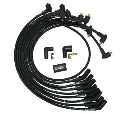 Ultra 40 Plug Wire Set SBF 302  Un-Sleeved Blk