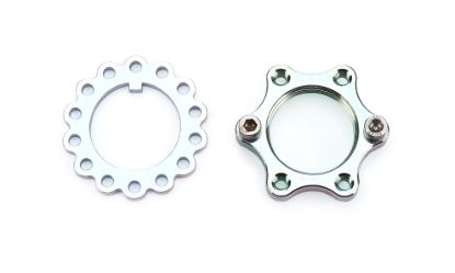 Sprint Car Spindle Nut Steel with Hardware