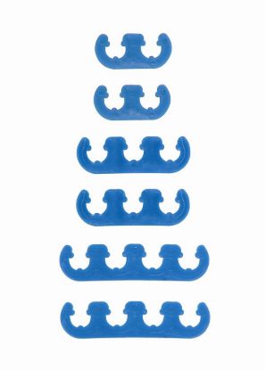 Wire Separator Blue Plastic