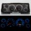 Gauge Kit Ford Truck 87-91 Perf II Black