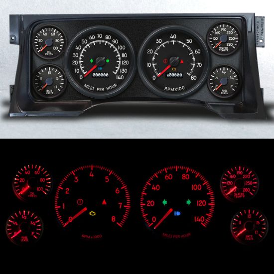 Gauge Kit GM Truck 95-98 Aviator