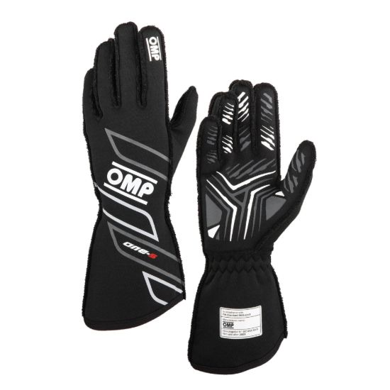 ONE-S GLOVES my2025 FIA 8856-2018 BLACK SZ. M