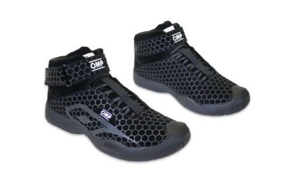 OMP PIT CREW SHOES SFI BLACK SIZE 11.5