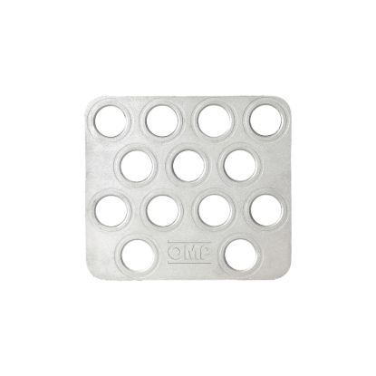 Co-Driver Footrest Sandblasted Aluminium