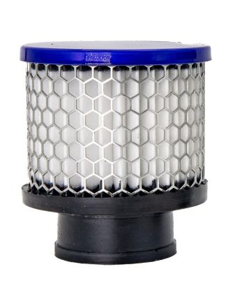Breather Valve Cover 1.50in Blue
