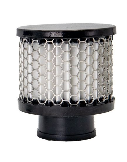 Breather Valve Cover 1.50in Black