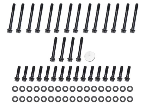SBC 12pt Head Bolt Kit OEM Aluminum/Cast Iron