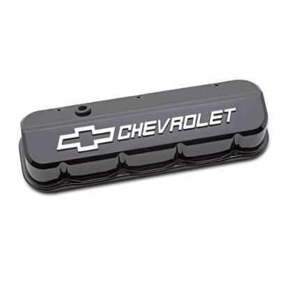 BBC Valve Covers Slant Edge Liquid Black