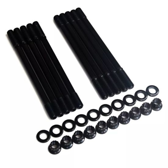 HondaB18C1 Head Stud Kit 12pt Nuts & Washers