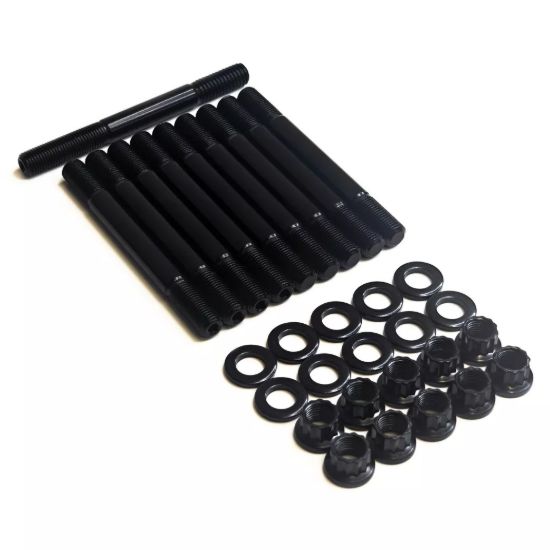 Mitsu 4G63 Head Stud Kit 94+ 12pt Nuts & Washers