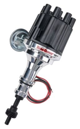SBF Billet Distributor w/Black Cap