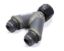 Y-Manifold -12an Female Swivel to 12an Male
