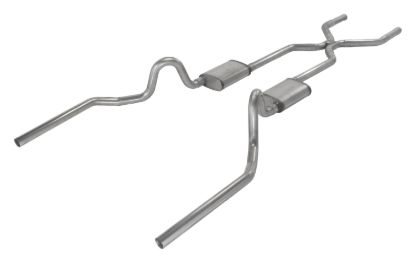 64-72 A-Body H-Bomb Crossmember Back Exhaust