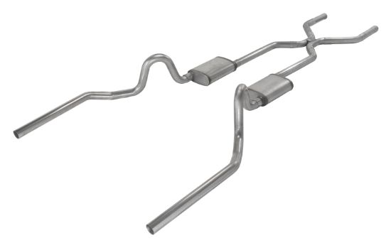64-72 A-Body H-Bomb Crossmember Back Exhaust