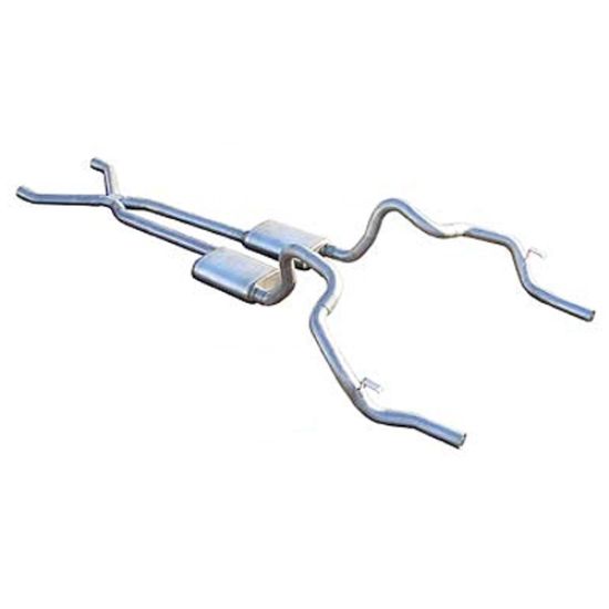 70-74 Camaro 3in Exhaust System w/X-Pipe