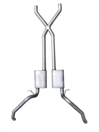 67-69 F-Body Crossmember Back Exhaust