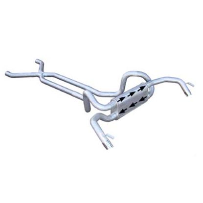 67-74 F-Body 2.5in Exhaust System w/X-Pipe