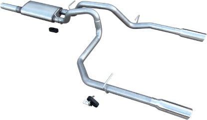 10-17 GM P/U 1500 5.3L Cat Back Exhaust Kit