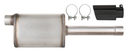 19-25 GM P/U Muffler/Tip Kit Black