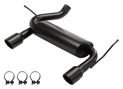07-18 Jeep JK Axle Back Exhaust