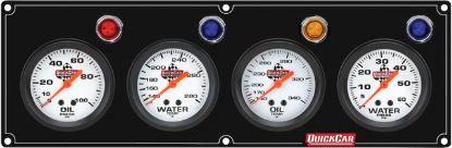 4 Gauge Panel OP/WT//OT/WP Black