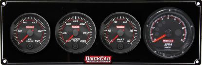 Redline 3-1 Gauge Panel OP/WT/Volt w/Recall Tach