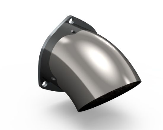 4in Stainless Turndown