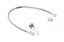 97-06 Jeep TJ Rear Stainless Brake Line