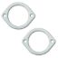 Exhaust Gasket Universal 3-1/2in Pipe 2-Bolt Hole