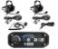 Intercom System 2 Person w/Headsets Bluetooth