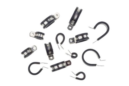 16AN Cushioned Hose Clamp 10/pkg