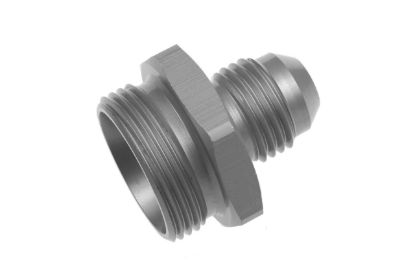 6AN to 7/8inx20 Fitting HLY Dual Feed Silver