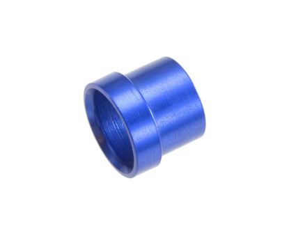8AN Aluminum Tube Sleeve Blue 2/pkg