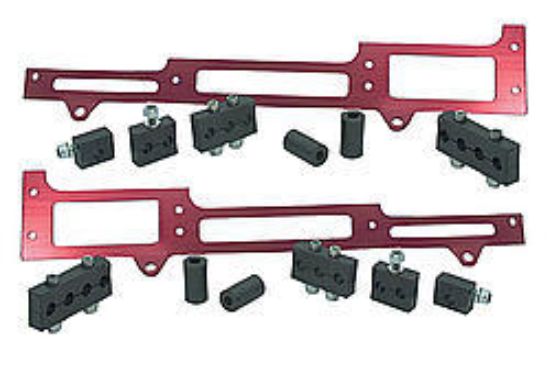 Spark Plug Wire Loom SBC Red