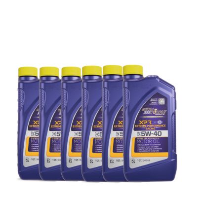 5w40 XPR Racing Oil Case 6 x 1 Quart
