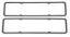 Black Rubber SB Chevy Valve Cover Gaskets Pair