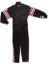 Black Suit Single Layer Kids Medium Pink Trim